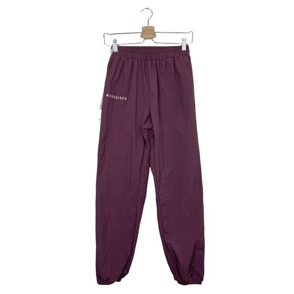 Missguided Pants - Missguided Windbreaker Track Pants Size 6